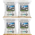 thumbnail image 1 of Emergency Wheat Berry Supply | 100 LBS | Hard White, Soft White, Hard Red Winter, Hard Red Spring Wheat Berries [25 lbs each], 1 of 9