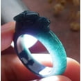 thumbnail image 1 of Certified Green Burma 100% Natural A JADE Jadeite Dragon RING USA. 11.5 RING 673558 TN, 1 of 12