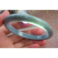 thumbnail image 1 of Certified Green Burma  Natural A JADE Jadeite Bangle Bracelet 57 mm 651319 TN, 1 of 11
