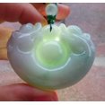 thumbnail image 1 of Certified Green Pale Lavender Burma 100% Natural A Jade jadeite Pendant Dragon Bead Necklace 662843 TN, 1 of 10