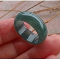thumbnail image 1 of Certified Icy Blue Water Green Burma Natural A JADE Jadeite Circle RING USA. 7.75 RING 585641 TN, 1 of 9