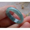 thumbnail image 1 of Certified Icy Green Burma Natural A JADE Jadeite Circle RING USA. 11.5 RING 669827 TN, 1 of 9