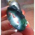 thumbnail image 1 of Certified Icy Green Burma Natural A JADE Jadeite Dragon RING USA. 9 RING 653066 TN, 1 of 11