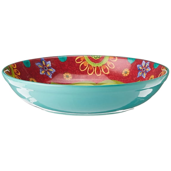 Certified International 22467 Tunisian Sunset Serving/Pasta Bowl, 13.25" x 3", Multicolor