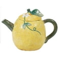 thumbnail image 1 of Certified International 23133 Citron 3-D Lemon 24 oz. Teapot, 8" x 5" x 5.75", Multicolored, 1 of 5