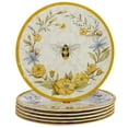 thumbnail image 1 of Certified International  Bee Sweet 11" Melamine Dinner Plate, Set of 6 - 11" Dia, 1 of 5