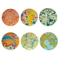 thumbnail image 1 of Certified International  Damask Floral 8.5-inch Salad/Dessert Plates, 6 Assorted Designs, 1 of 5