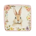 thumbnail image 1 of Certified International  Easter Garden 6" Canape/Luncheon Plates, Set of 4 Assorted Designs - 6" x 6" x 0.75", 1 of 5