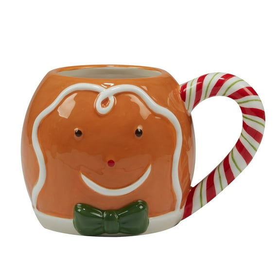 Certified International  Holiday Magic Gingerbread 19 oz. Mugs, Set of 4