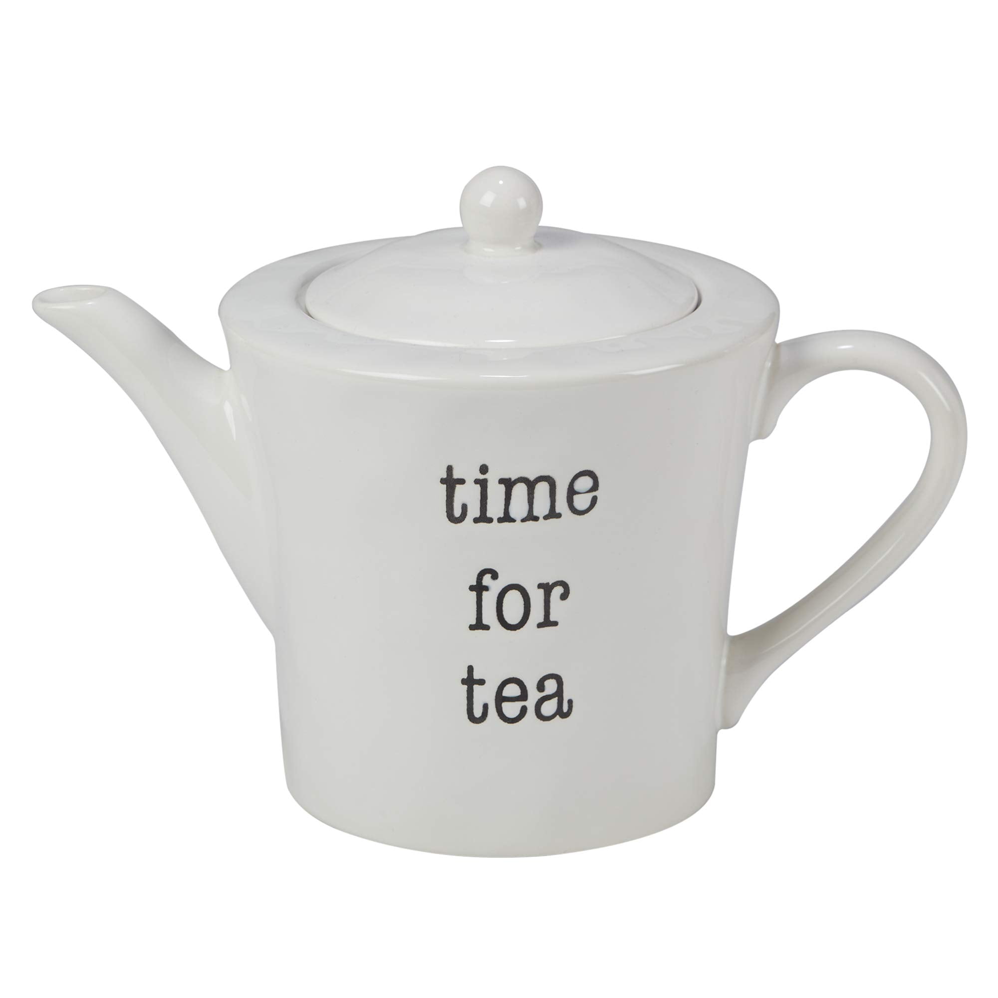 Certified International Just Words 32 oz. Teapot, Multicolor