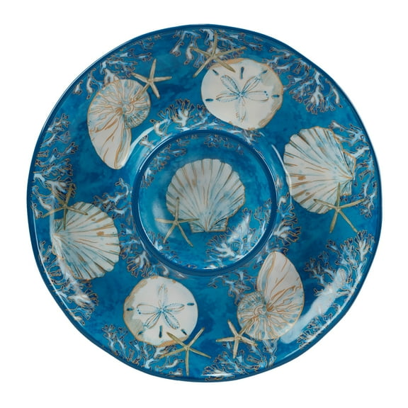 Certified International  Playa Shells Chip and Dip