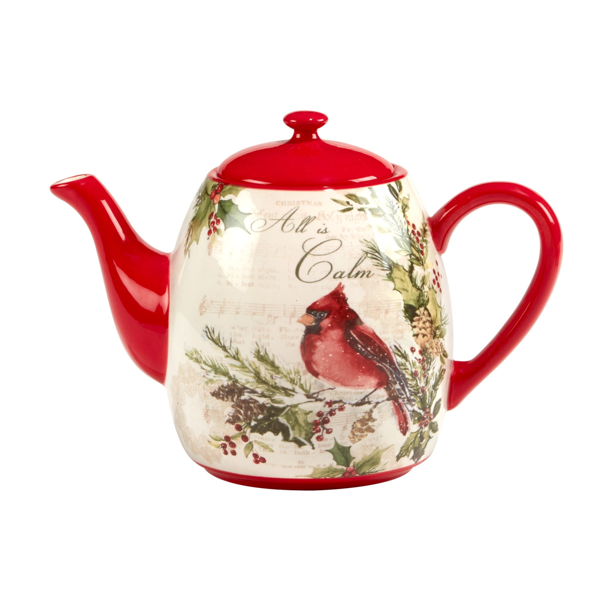 Certified International  Silent Night Teapot, 40 oz.