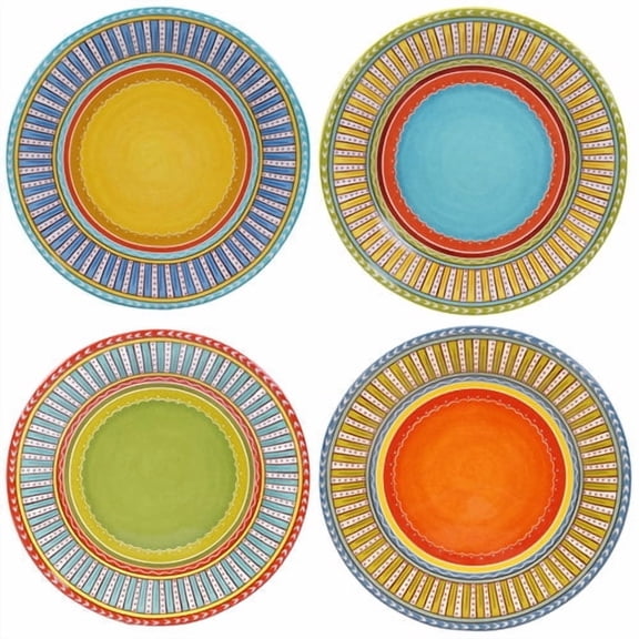 Certified International  Valencia Dinner Plates (Set of 4)