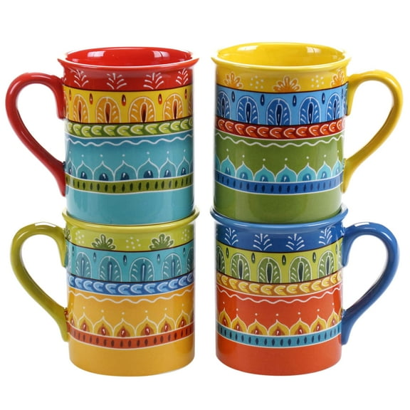 Certified International Valencia 16 oz. Mug (Set of 4)