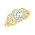 thumbnail image 1 of Rosec Jewels Certified Lab Created Diamond Vintage Engagement Ring for Women (EF-VS Quality), 18K Yellow Gold, US 11.00, 1 of 8