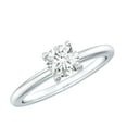 thumbnail image 1 of Rosec Jewels Certified Lab Grown 1 Ct Diamond Engagement Ring, EF-VS Quality, 14K White Gold, US 7.00, 1 of 8