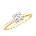 thumbnail image 1 of Rosec Jewels Certified Lab Grown 1 Ct Diamond Engagement Ring, EF-VS Quality, 18K Yellow Gold, US 5.00, 1 of 8