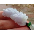 thumbnail image 1 of Certified Lavender Green Burma 100% Natural A Jade jadeite Pendant Dragon Pi Xiu Money Coin Necklace 597381 TN, 1 of 9