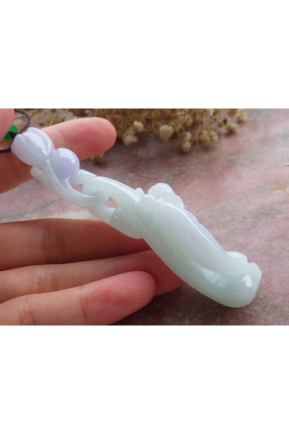 Certified Lavender Green Burma 100% Natural A Jade jadeite Pendant Frog Toad Fish Lotus Flower Coin W Ring 660479 TN