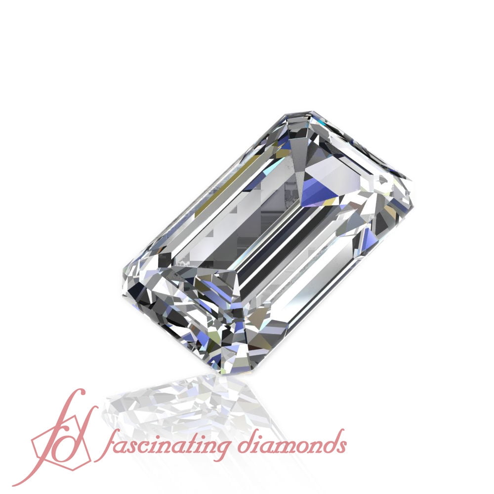 Certified Loose Diamond For Sale 0.40 Ct Emerald Cut Diamond Its A