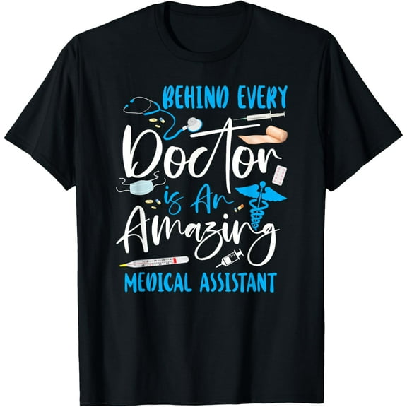Certified Medical Assistant Doctor CMA T-Shirt100% pure cotton short-sleeved shirt for both men and women