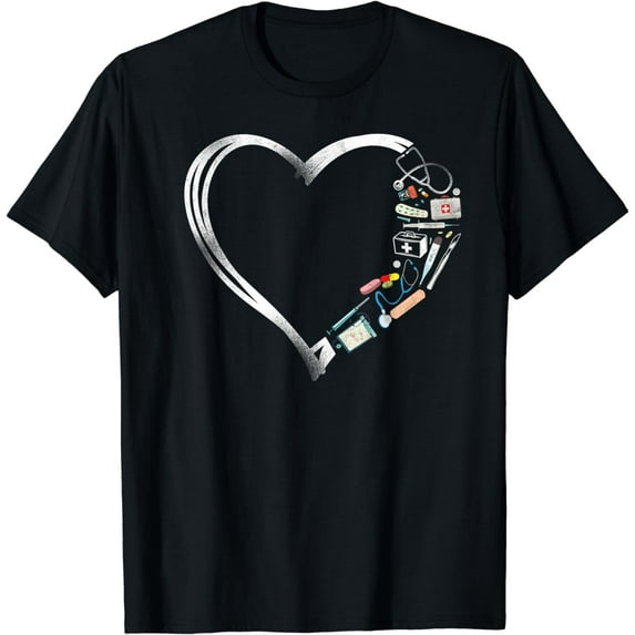 Certified Medical Assistant Heart Nurse Doctor CMA T-Shirt