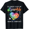 thumbnail image 1 of Certified Medical Assistant Watercolor CMA T-Shirt, 1 of 4