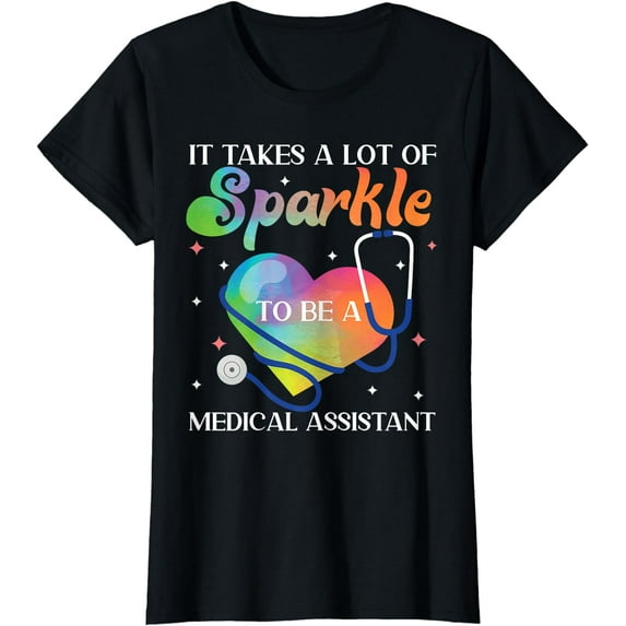 Certified Medical Assistant Watercolor CMA T-Shirt