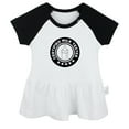 thumbnail image 1 of Certified Milk Tester Funny Dresses For Baby, Newborn Babies Skirts, Infant Princess Dress, 0-24M Kids Graphic Clothes (Black Raglan Dresses, 12-18 Months), 1 of 4