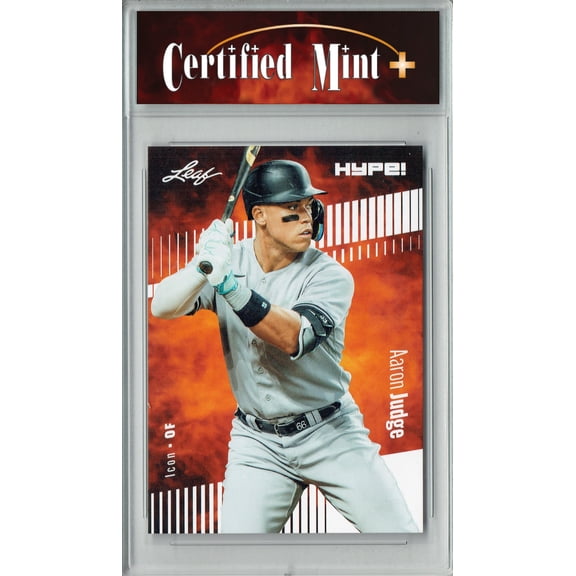 Certified Mint+ Aaron Judge 2024 Leaf HYPE! #176 Only 5k Made Rare Trading Card New York Yankees