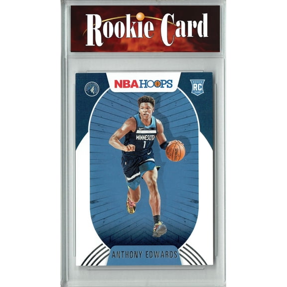 Certified Mint+ Anthony Edwards 2020 Hoops #216 NBA Rookie Card Minnesota Timberwolves