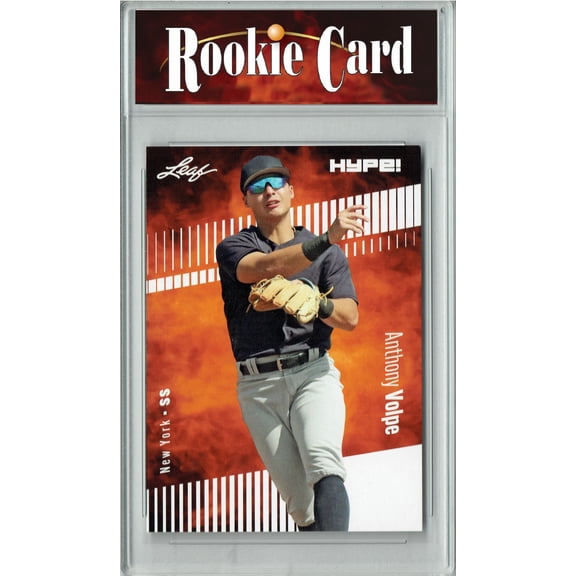 Certified Mint+ Anthony Volpe 2023 Leaf HYPE! #101 Only 5000 Made! Rookie Card New York Yankees