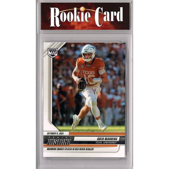 Certified Mint+ Arch Manning 2025 NIL Instant #AMD Just 394 Made Rookie Card Texas Longhorns