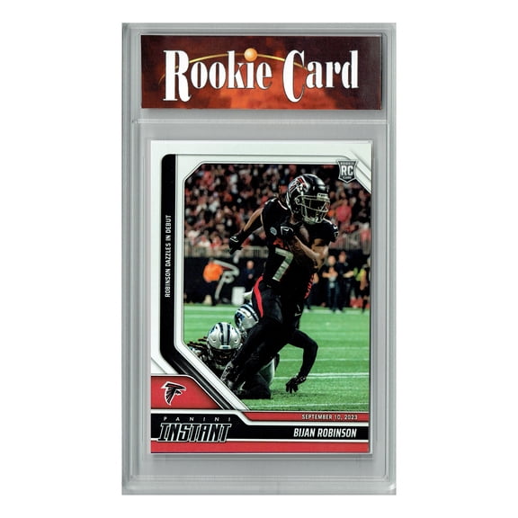Certified Mint+ Bijan Robinson 2023 Panini Instant #1 1/566 Pro Debut Atlanta Falcons Rookie Card