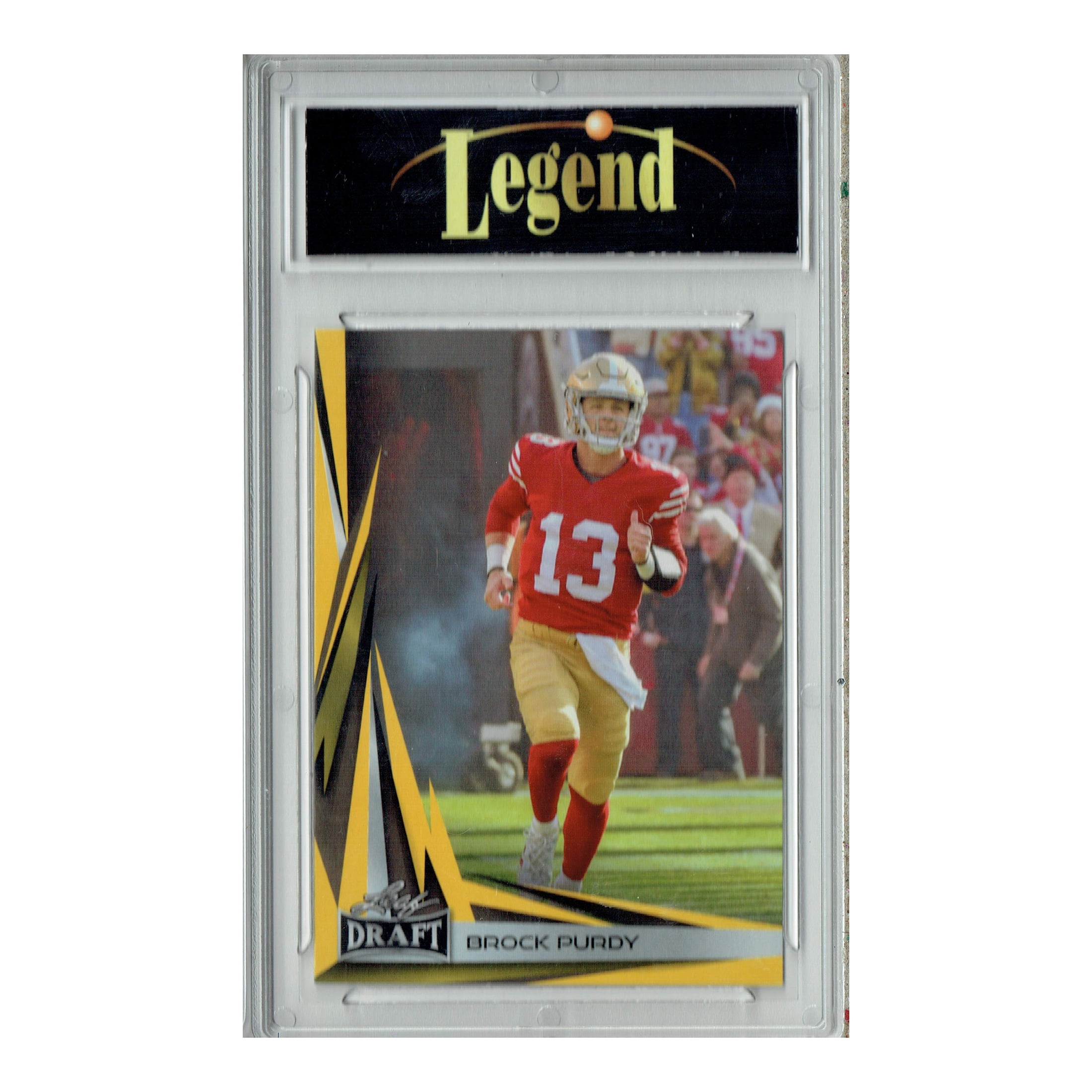 Certified Mint+ Brock Purdy 2023 Leaf Football #B2-1 Gold SP Special Edition 49ers Card