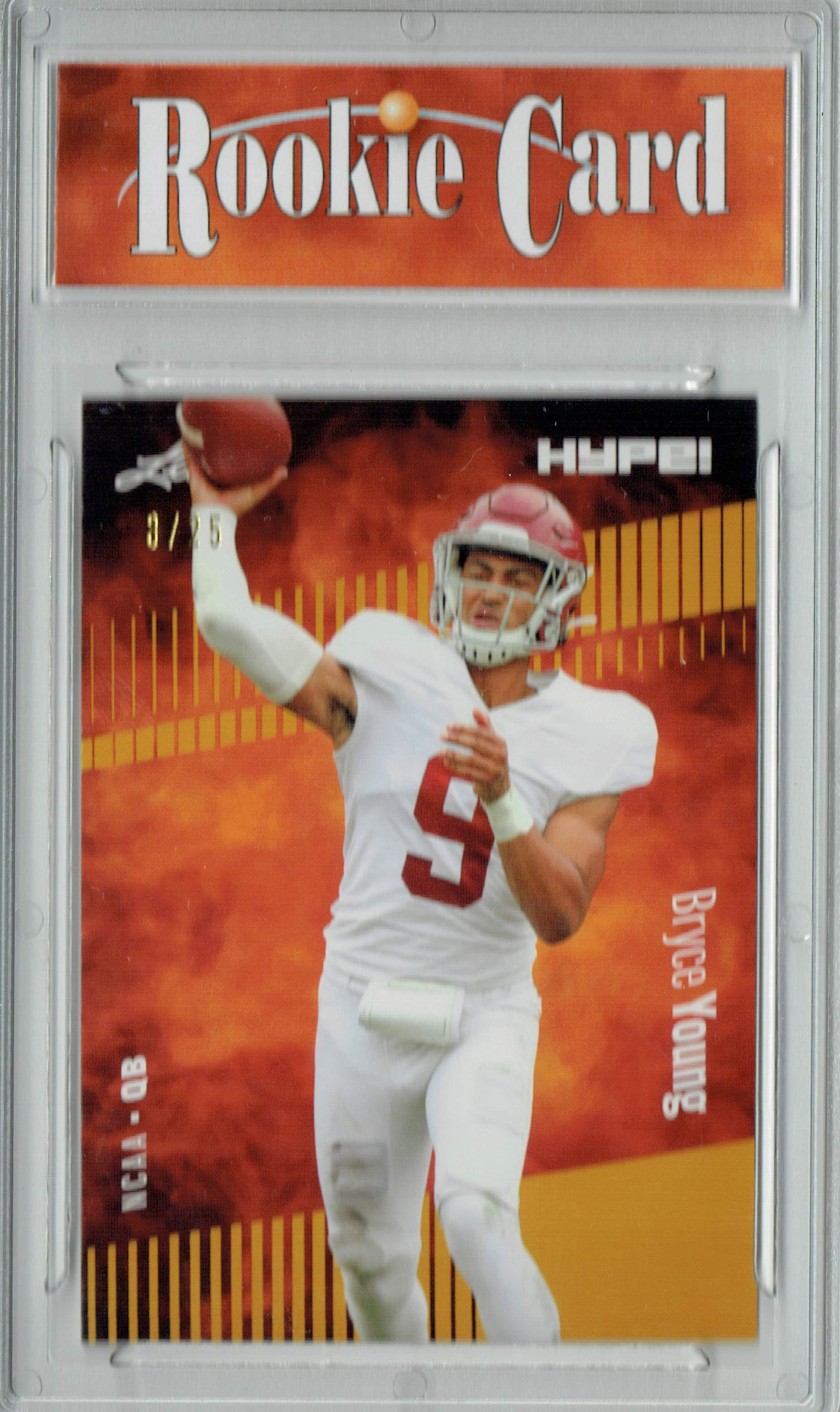 Certified Mint+ Bryce Young 2022 Leaf HYPE! #80A Gold Short Print, Only ...