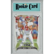Certified Mint+ Bryce Young 2023 Leaf Football #42 Alabama Rookie Card