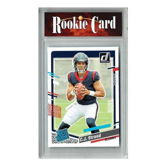 Certified Mint+ C.J. Stroud 2023 Donruss Football #339 Rated Rookie Card Houston Texans