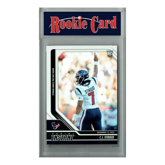Certified Mint+ C.J. Stroud 2023 Panini Instant #45 Saves the Day Rookie Card Houston Texans