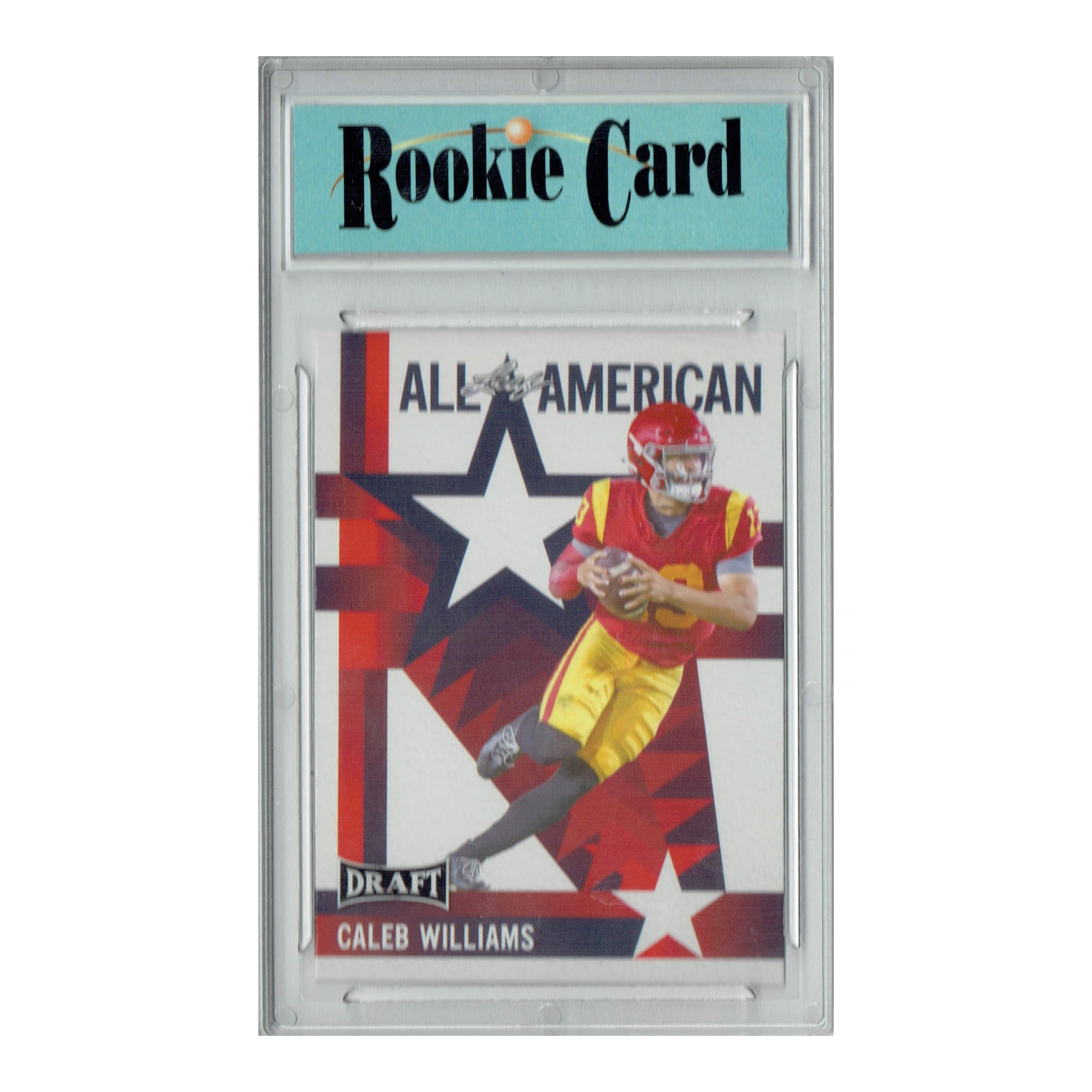 Certified Mint+ Caleb Williams 2023 Leaf Football #11 All-American Rookie Card