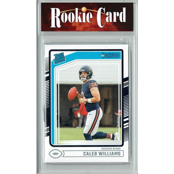Certified Mint+ Caleb Williams 2024 Donruss #327 Football Rookie Card Chicago Bears