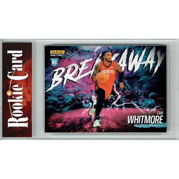 Certified Mint+ Cam Whitmore 2023 Panini Instant #B13 Breakaway SP 1/4085 Rookie Card Houston Rockets