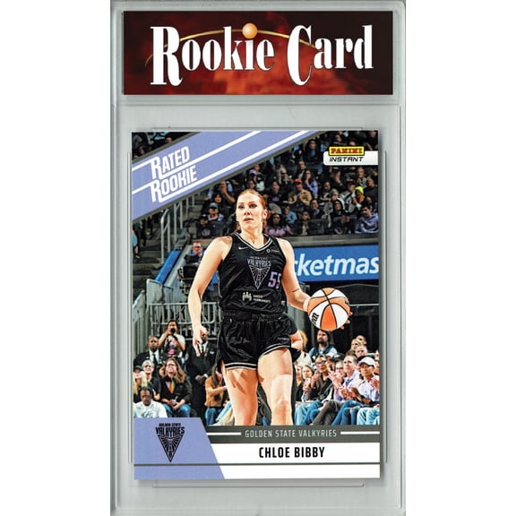 Certified Mint+ Chloe Bibby 2025 WNBA Panini Instant #RRR11 Retro Rated Rookie Card Indiana Fever
