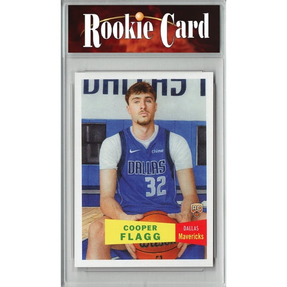 Certified Mint+ Cooper Flagg 2025 NBA Living Set #11 Rookie Card Dallas Mavericks