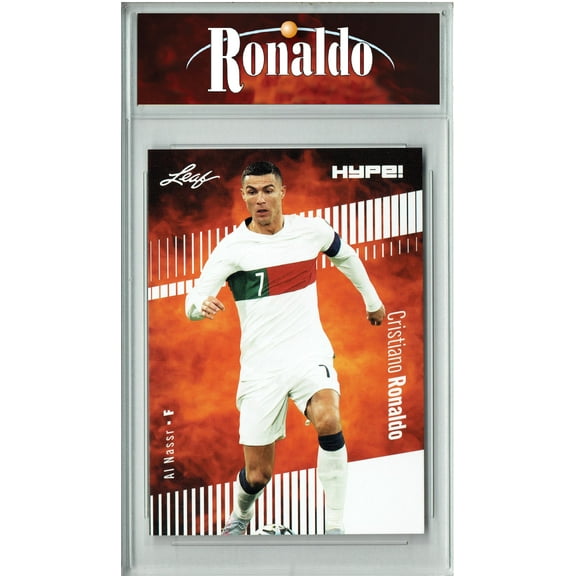 Certified Mint+ Cristiano Ronaldo 2023 Leaf HYPE! #110a Only 5000 Made! Rare Trading Card Portugal