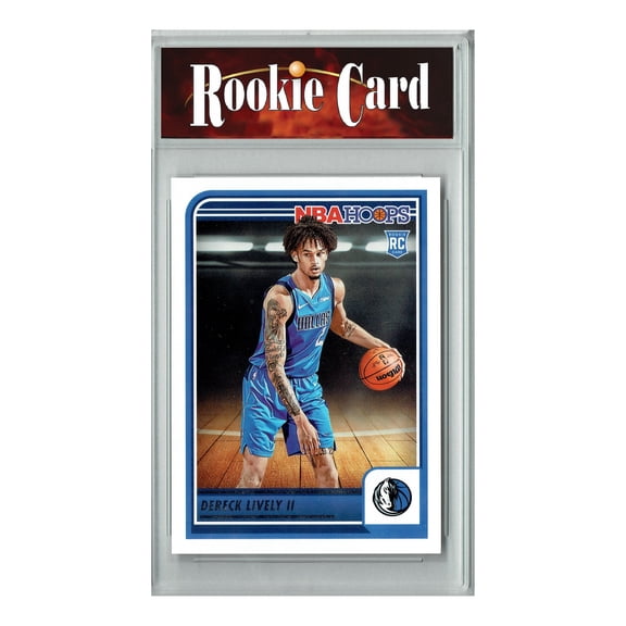 Certified Mint+ Dereck Lively II 2023 Hoops #241 Dallas Mavericks Rookie Card Dallas Mavericks