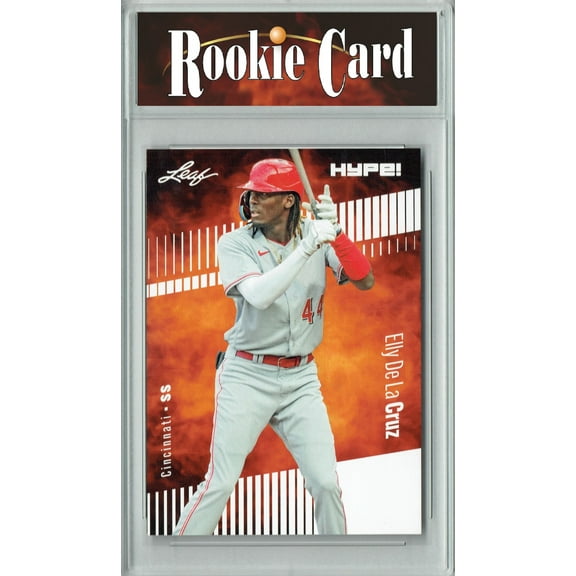Certified Mint+ Elly De La Cruz 2023 Leaf HYPE! #115a Only 5000 Made! Rookie Card Cincinnati Reds