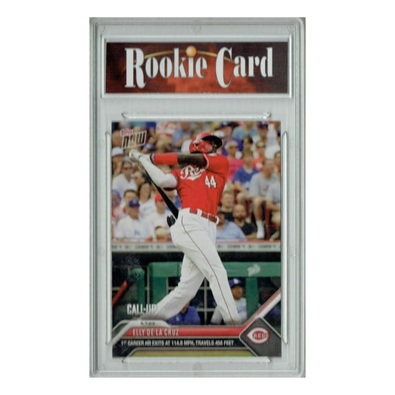 Certified Mint+ Elly De La Cruz 2023 Topps Now #400 Call Up- 1st Career HR! Reds Rookie Card