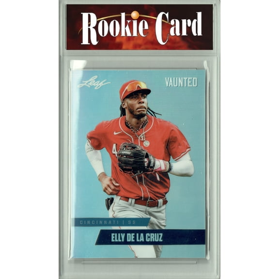 Certified Mint+ Elly De La Cruz 2024 Leaf Vaunted Metal #VM-03 Silver 25 Made Rookie Card Cincinnati Reds