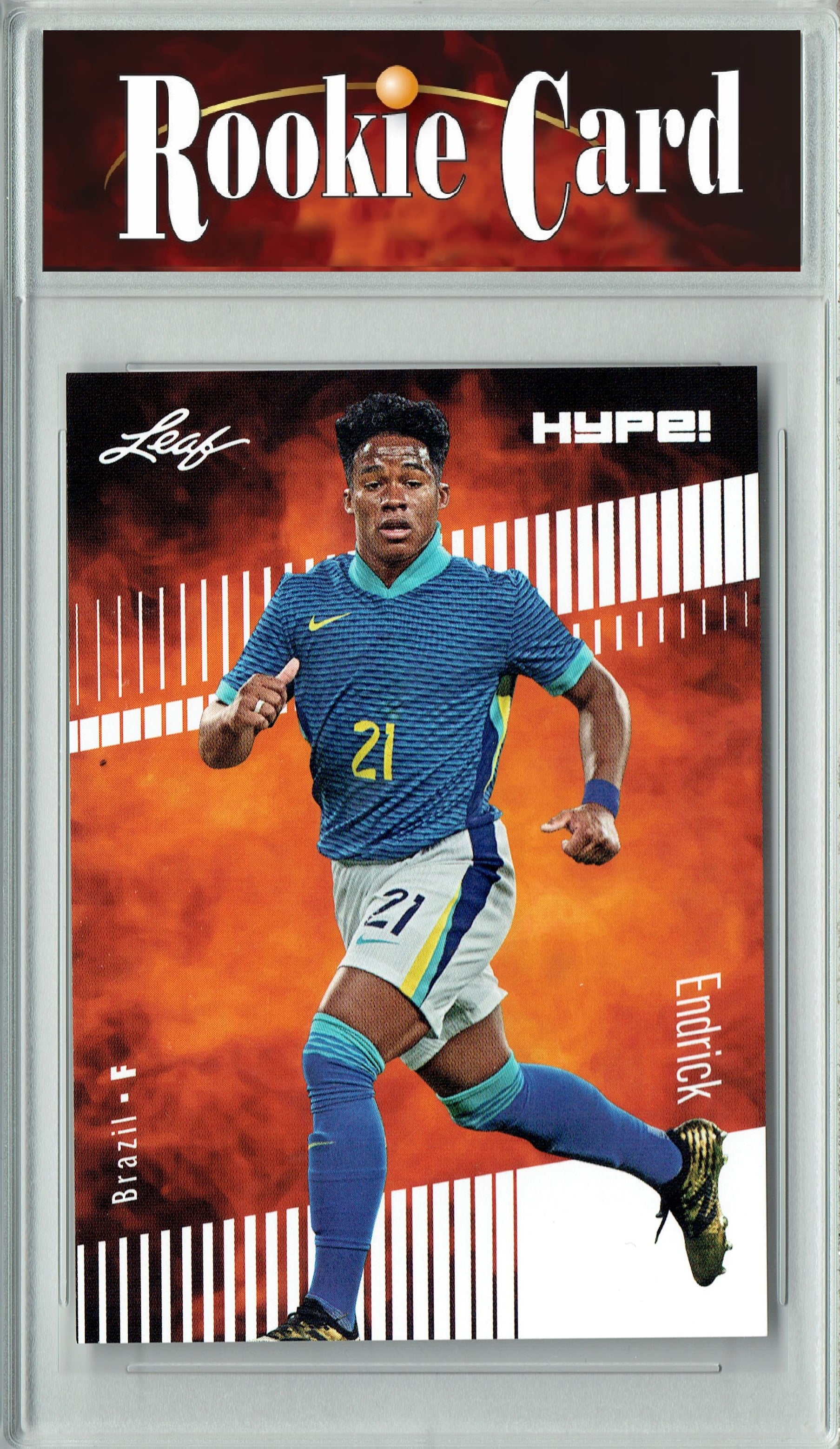 Certified Mint+ Endrick 2024 Leaf Hype #143 Only 5000 Made Rookie Card ...
